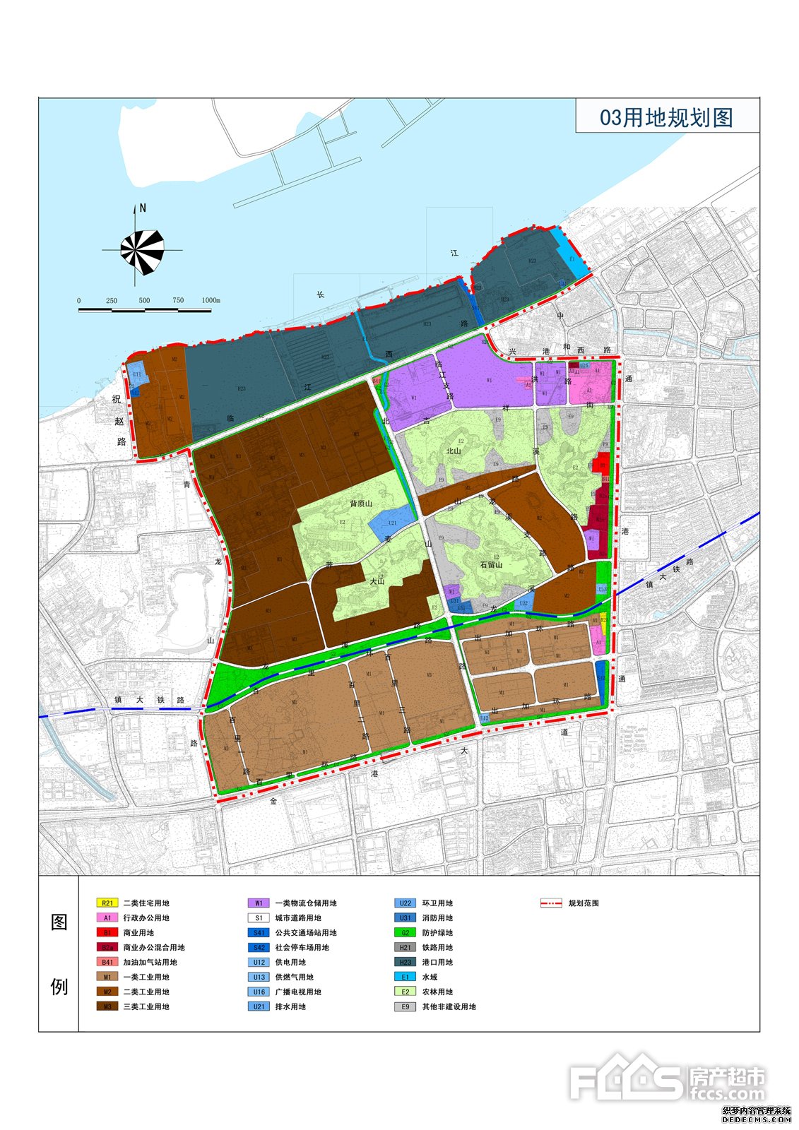 《镇江市大港分区dg05单元控制性详细规划》