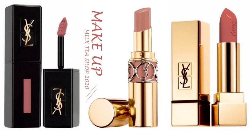 YSL 奢华缎面漆光唇釉 No.432、No.433、No.434、No.435