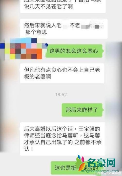 王宝强马蓉离婚内幕