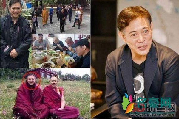 李连杰近照苍老似70岁 李连杰被利智榨干了?老牛耕地太累了