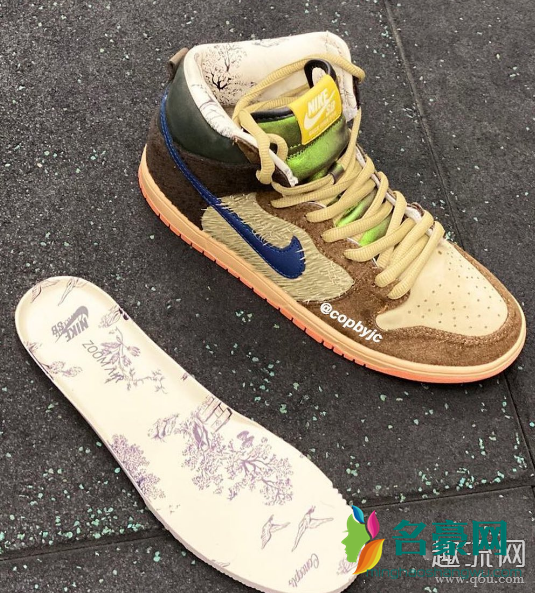 Concepts x Dunk High“ Duck” 上脚街拍图 CNCPTS x Dunk SB 实物细节