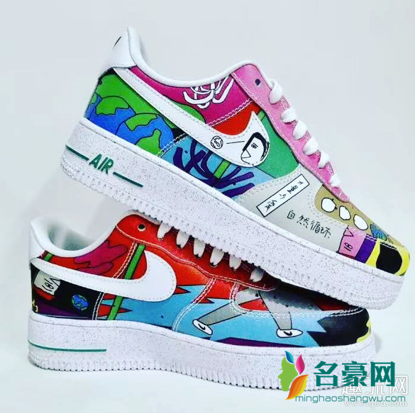 AF1 Ruohan Wang上脚图赏析 Ruohan Wang Nike联名系列多少钱