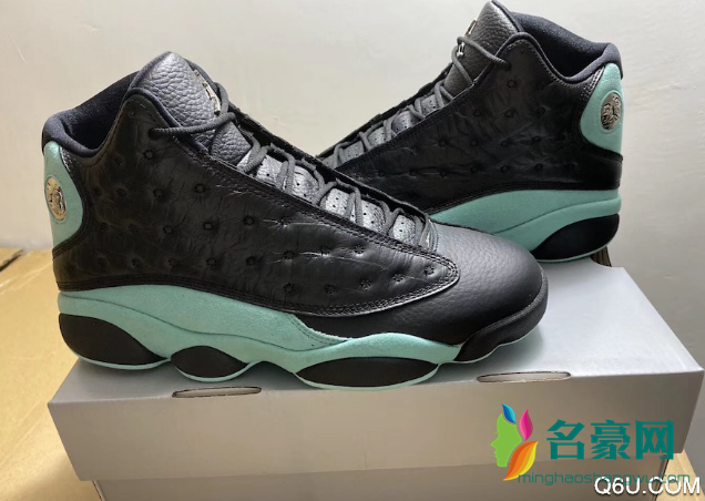 AJ13 Island Green上脚街拍实物图曝光 AJ13 Island Green货量大吗