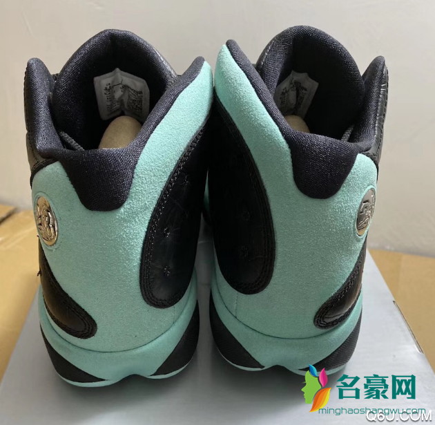 AJ13 Island Green上脚街拍实物图曝光 AJ13 Island Green货量大吗