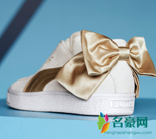 PUMA “Suede Bow Varsity”上脚图 彪马“Suede Bow Varsity”在哪买