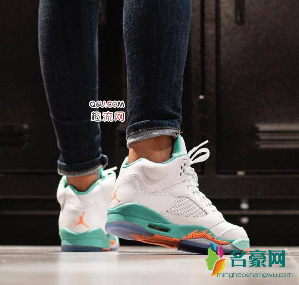 AJ5 “Light Aqua” 上脚图欣赏  AJ5 “Light Aqua” 怎么样