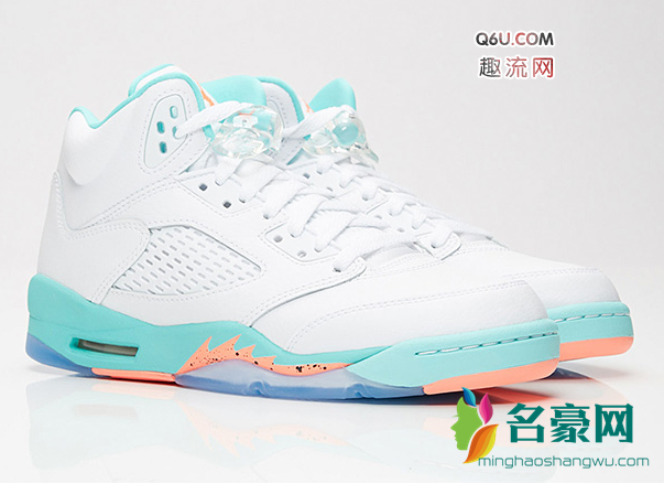 AJ5 “Light Aqua” 上脚图欣赏  AJ5 “Light Aqua” 怎么样