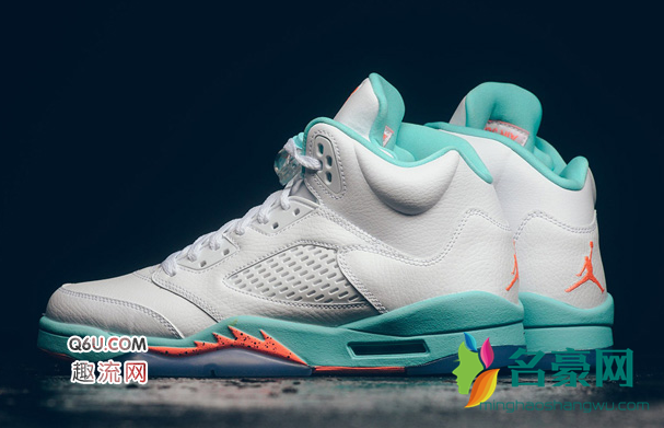 AJ5 “Light Aqua” 上脚图欣赏  AJ5 “Light Aqua” 怎么样