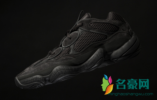 椰子500纯黑货量大吗 Yeezy 500 “Utility Black”上脚图欣赏