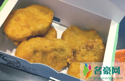 KFC新品植培黄金鸡块尝鲜！大豆做的素鸡块口感究竟多逼真？4