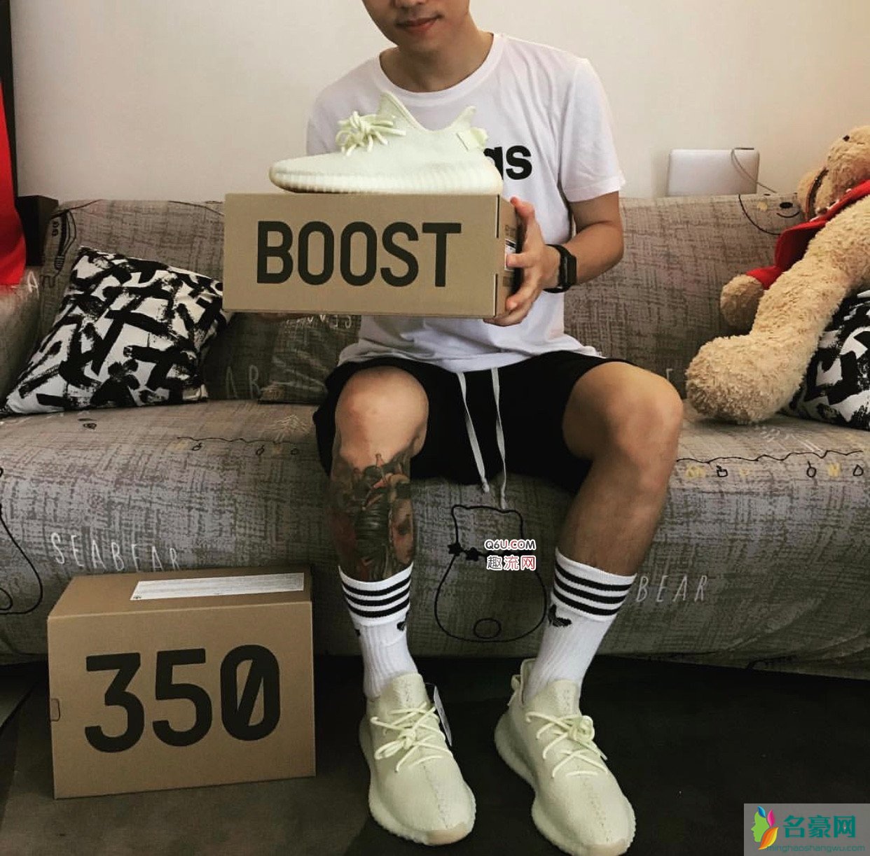 yeezy 350 V2黄油怎么搭配 Yeezy 350“Butter”上脚搭配图