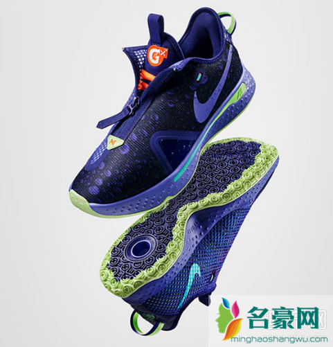 PG4紫葡萄配色赏析 Nike PG4是全掌气垫吗