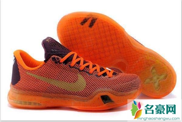 橙色的球鞋好看吗 橙色配色的球鞋有哪些