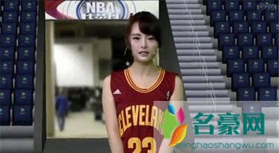 腾讯nba女主播小南是谁及个人资料身高 小南美胸露底照片