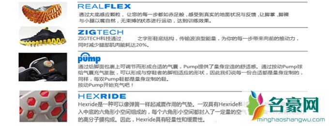 锐步的鞋有哪些系列 锐步品牌技术介绍