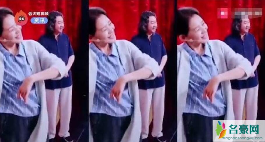 倪萍老师跳舞视频截图