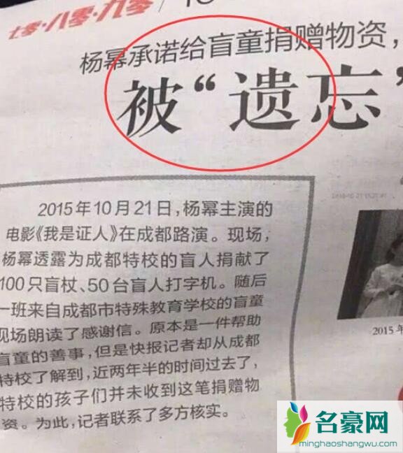 杨幂诈捐事件