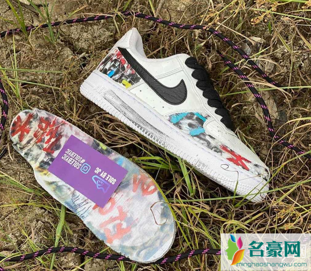 权志龙上脚af1刮刮乐2.0鞋款 af1权志龙2.0怎么刮开好看