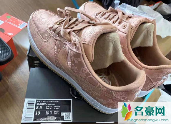 “玫瑰金丝绸”Air Force 1曝光 AF1“玫瑰金丝绸”赏析