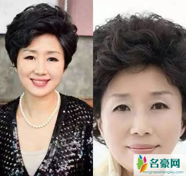 中年女人留什么发型好看_四五十岁女人洋气的发型图片5