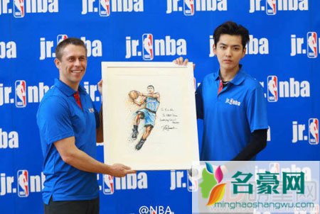 吴亦凡出任NBA华人大使 全明星赛收获颇丰