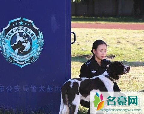 警花与警犬唐优优的扮演者金美伶的狗 唐优优是不是鸭蛋