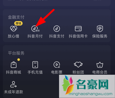 抖音月付怎么提前还款3